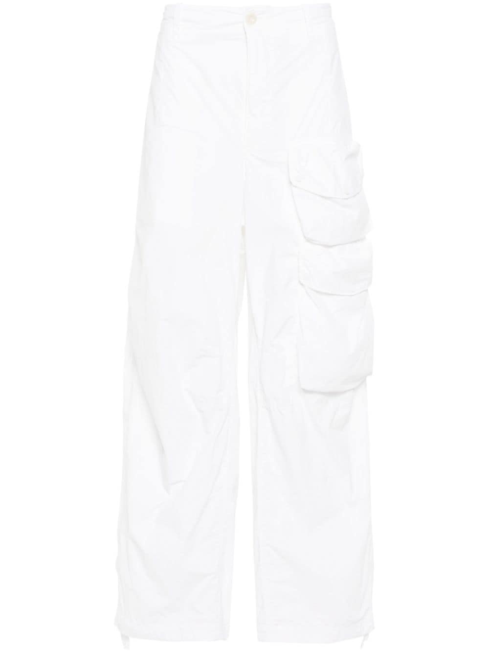 straight-leg cargo pants - 1