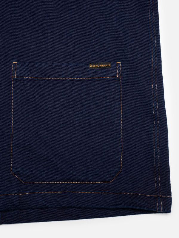 Barney Indigo Workwear Jacket Dark Blue - 5