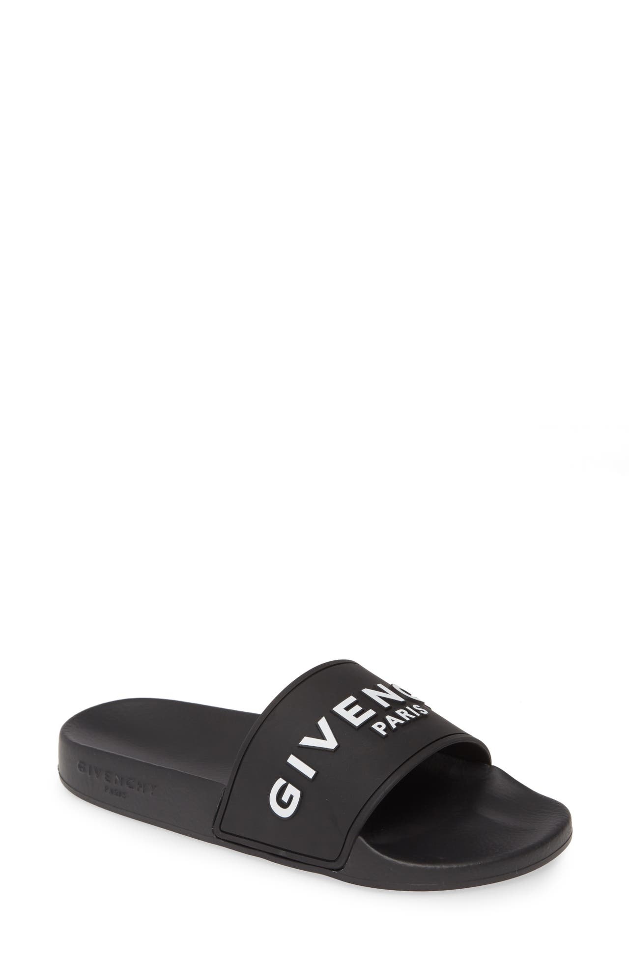 Givenchy Logo Slide in Black/White at Nordstrom - 1