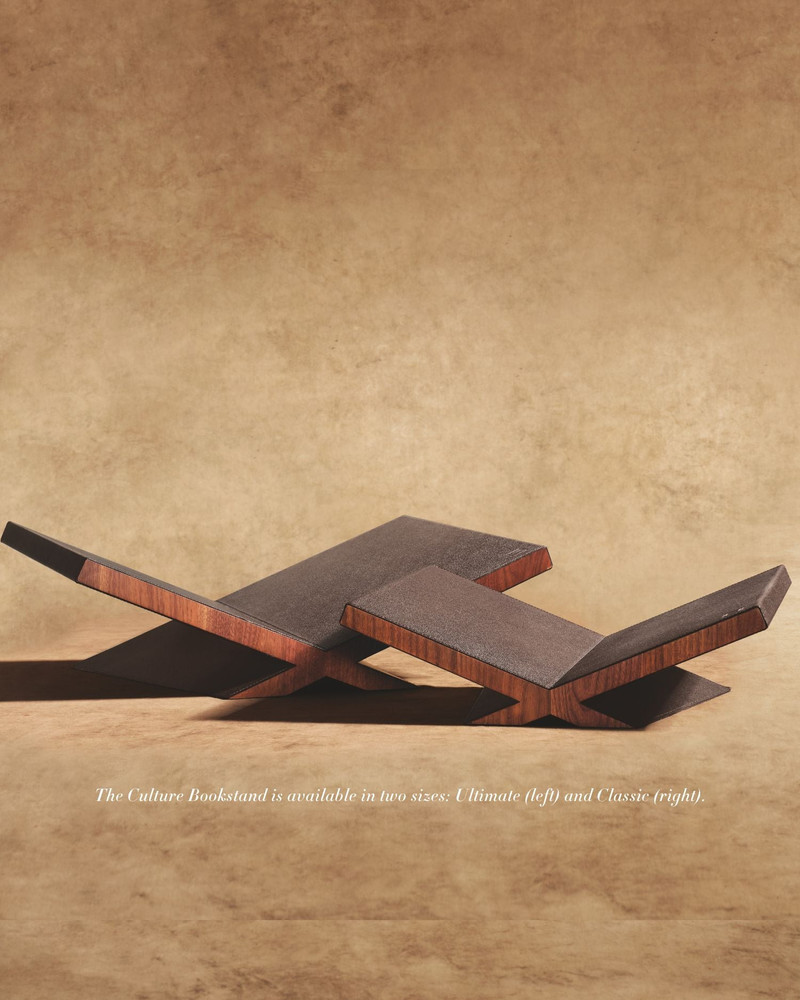 ASSOULINE Culture Classic Bookstand - Brown outlook
