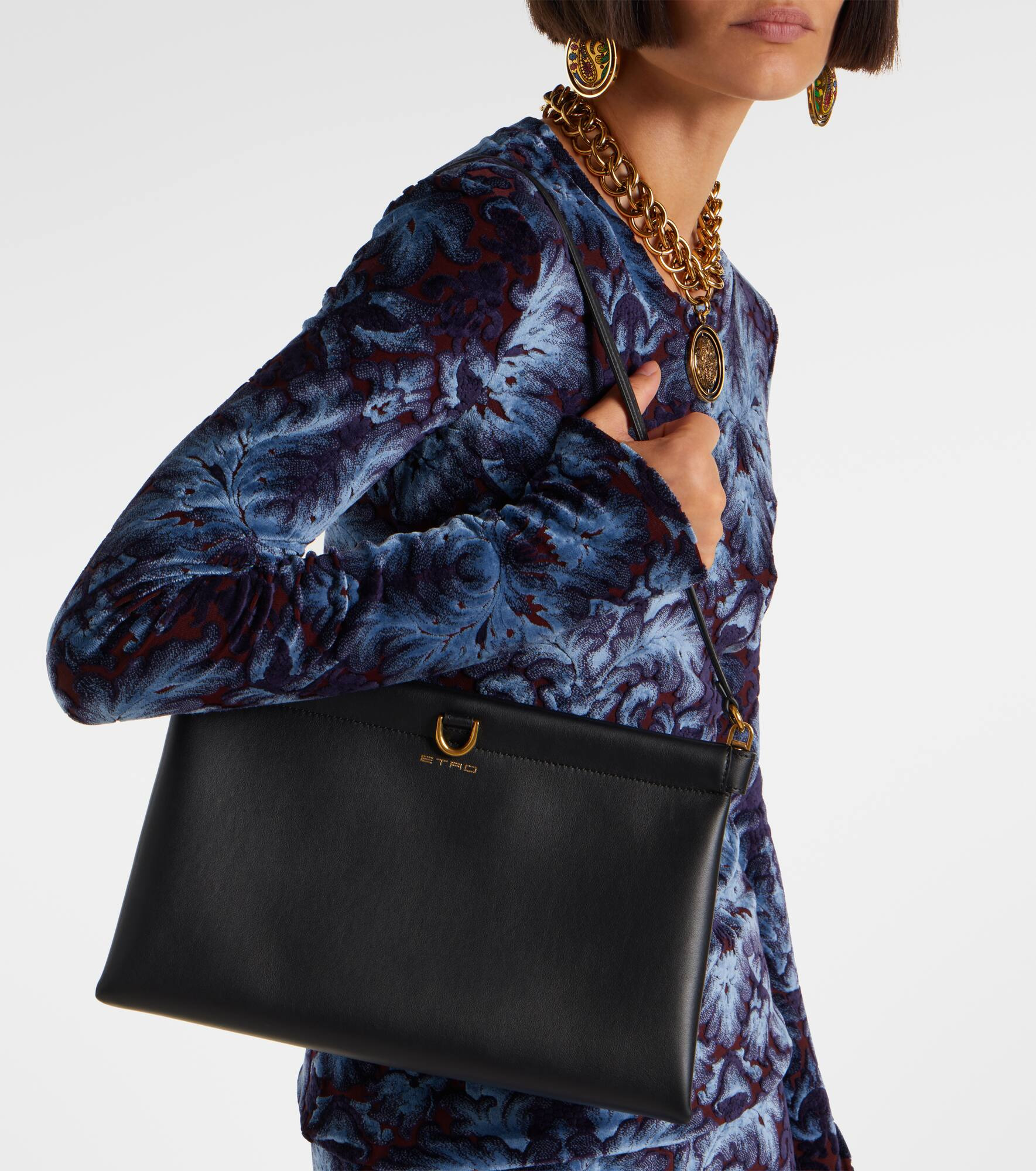 Talk leather clutch - 2