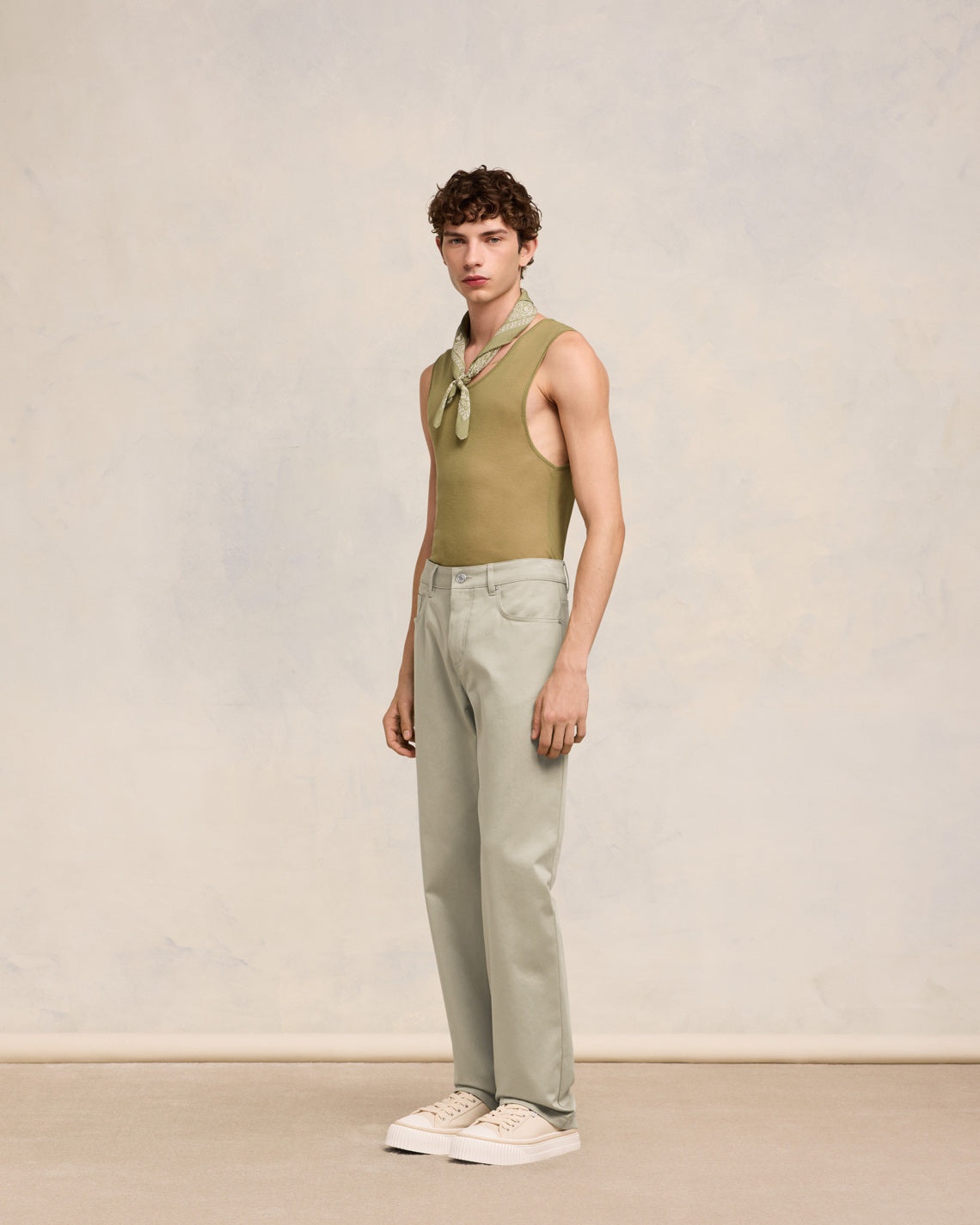 STRAIGHT FIT TROUSERS - 6