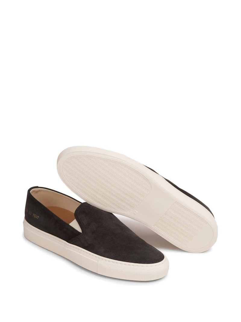 suede slip-on sneakers 4