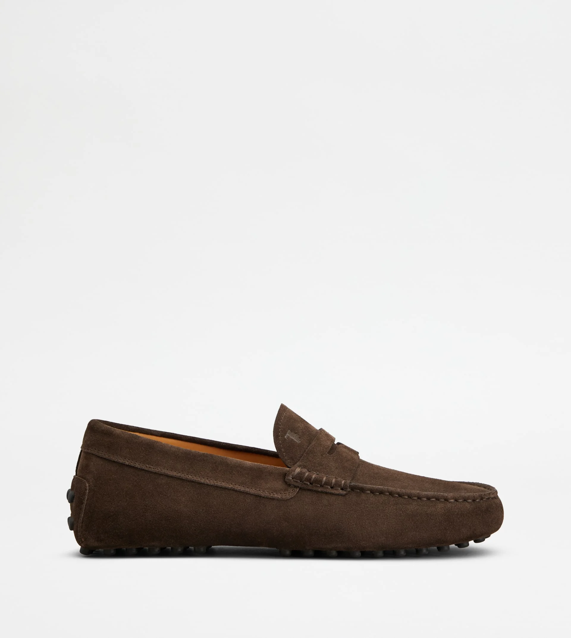 GOMMINO LOAFERS IN SUEDE - BROWN - 1