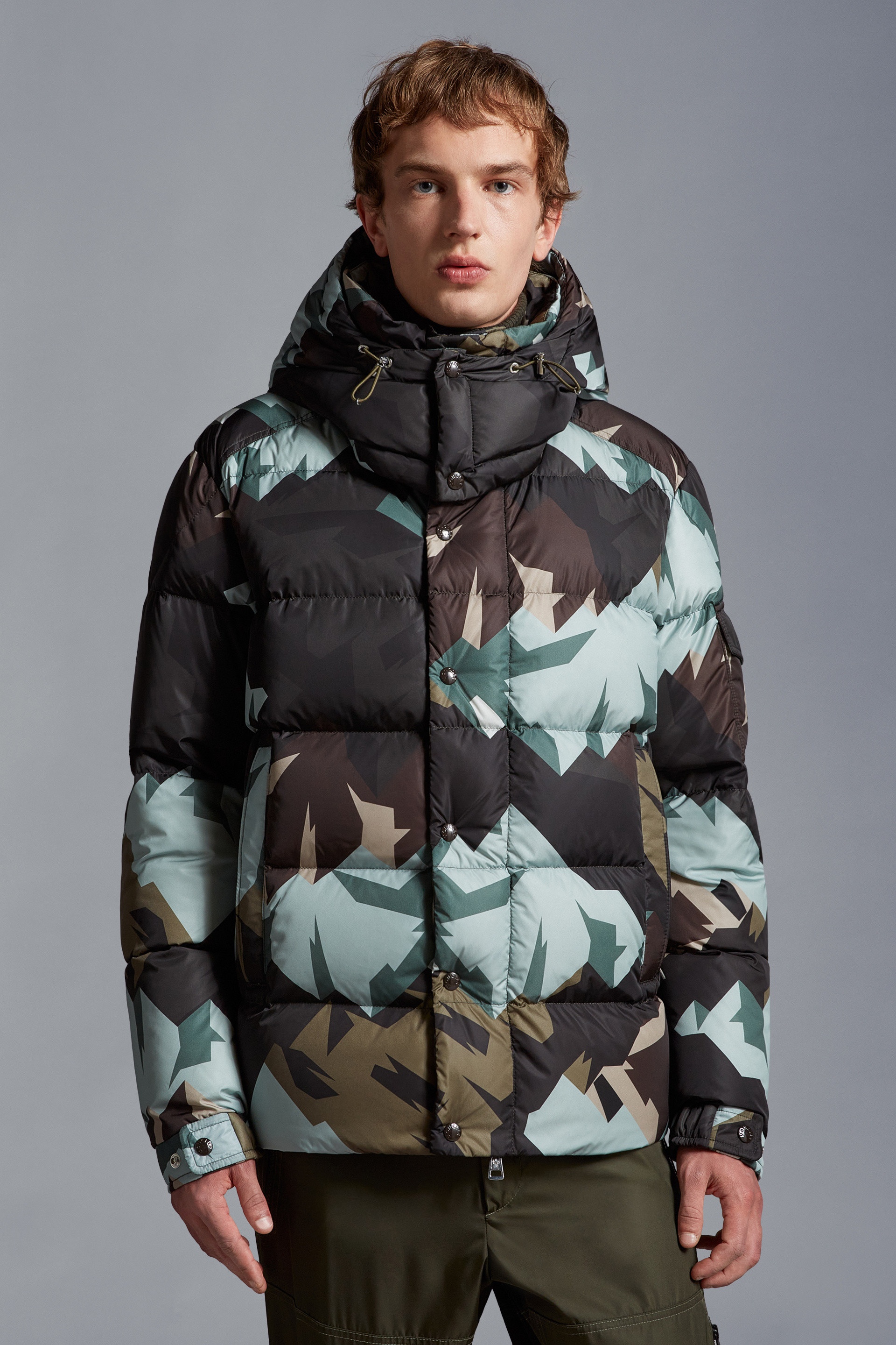 Moncler Mosa Short Down Jacket | REVERSIBLE