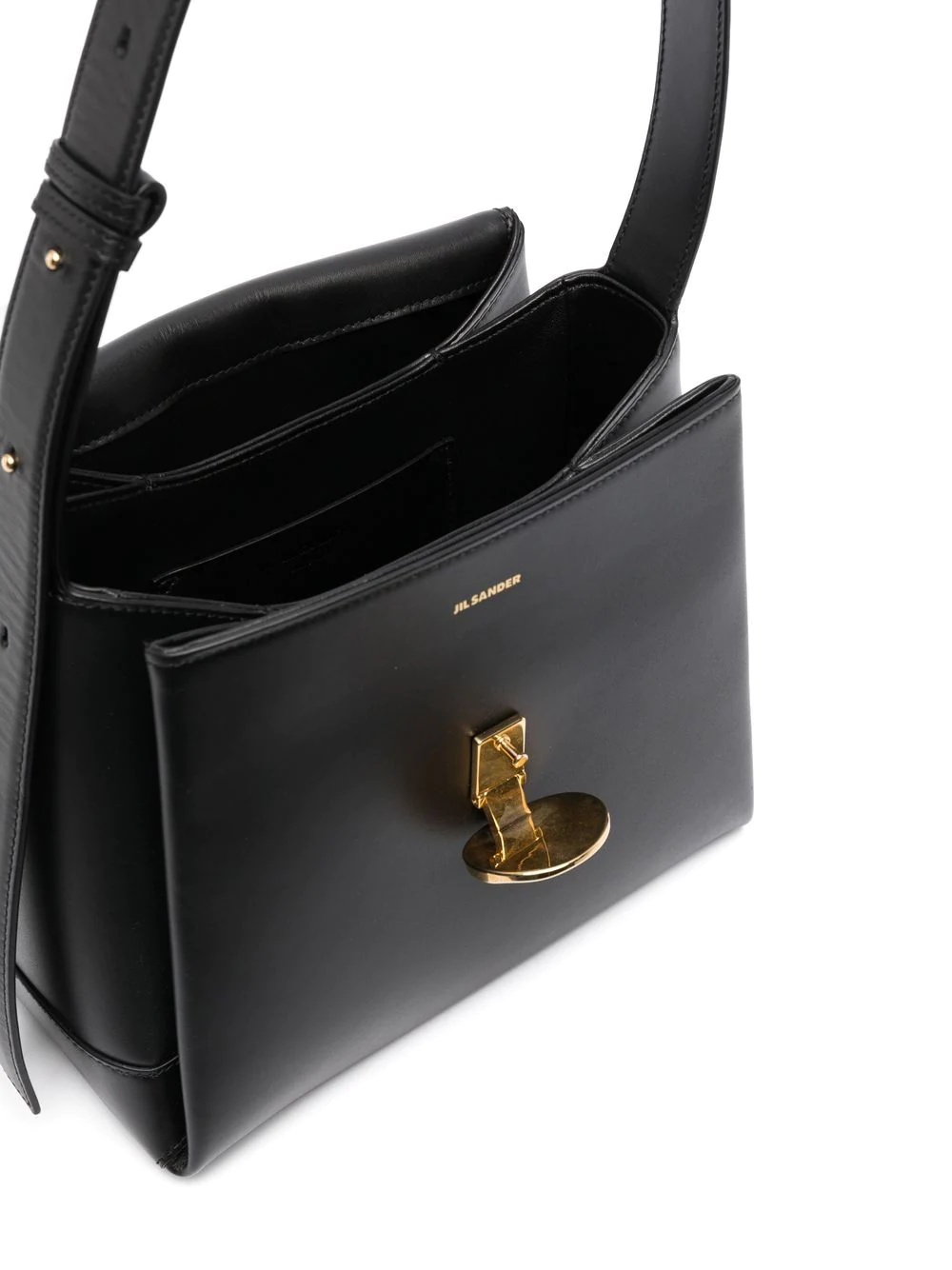 calf-leather shoulder bag - 5
