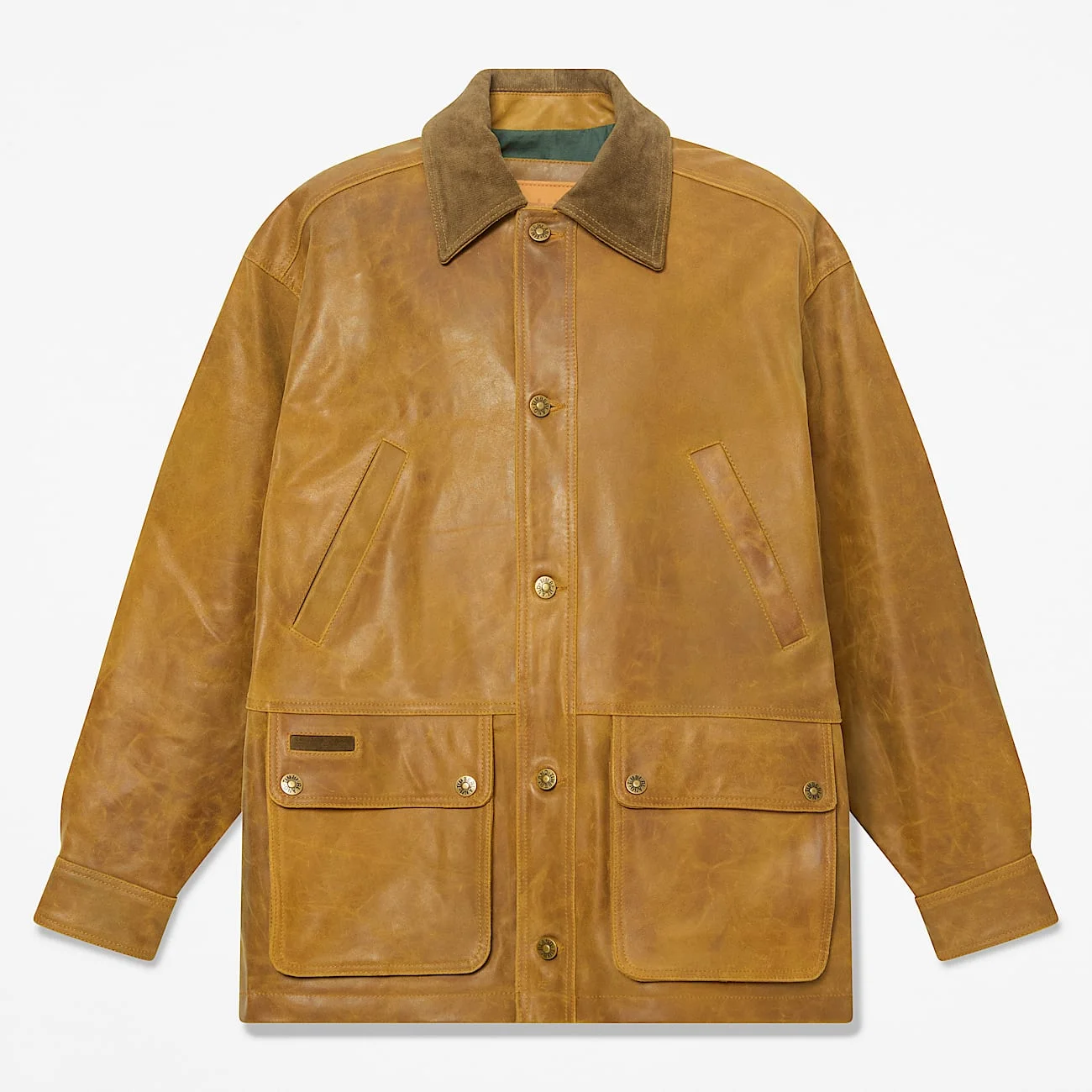 Men's Wenham Leather Field Coat - 1