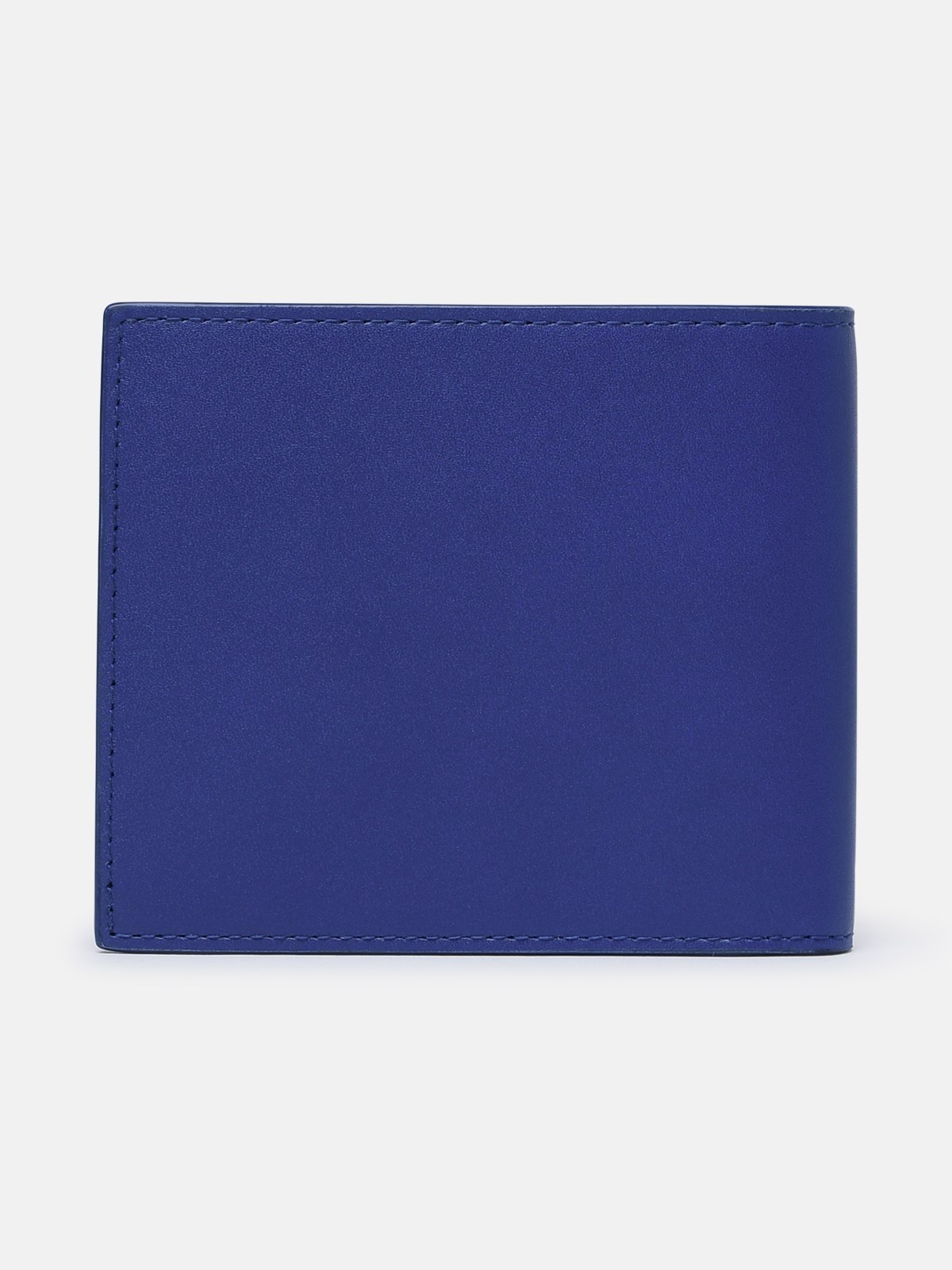 BLUE CALF LEATHER WALLET - 3