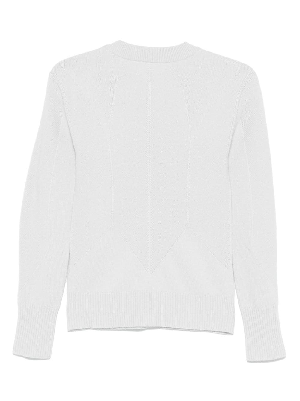 wool crew-neck sweater - 2