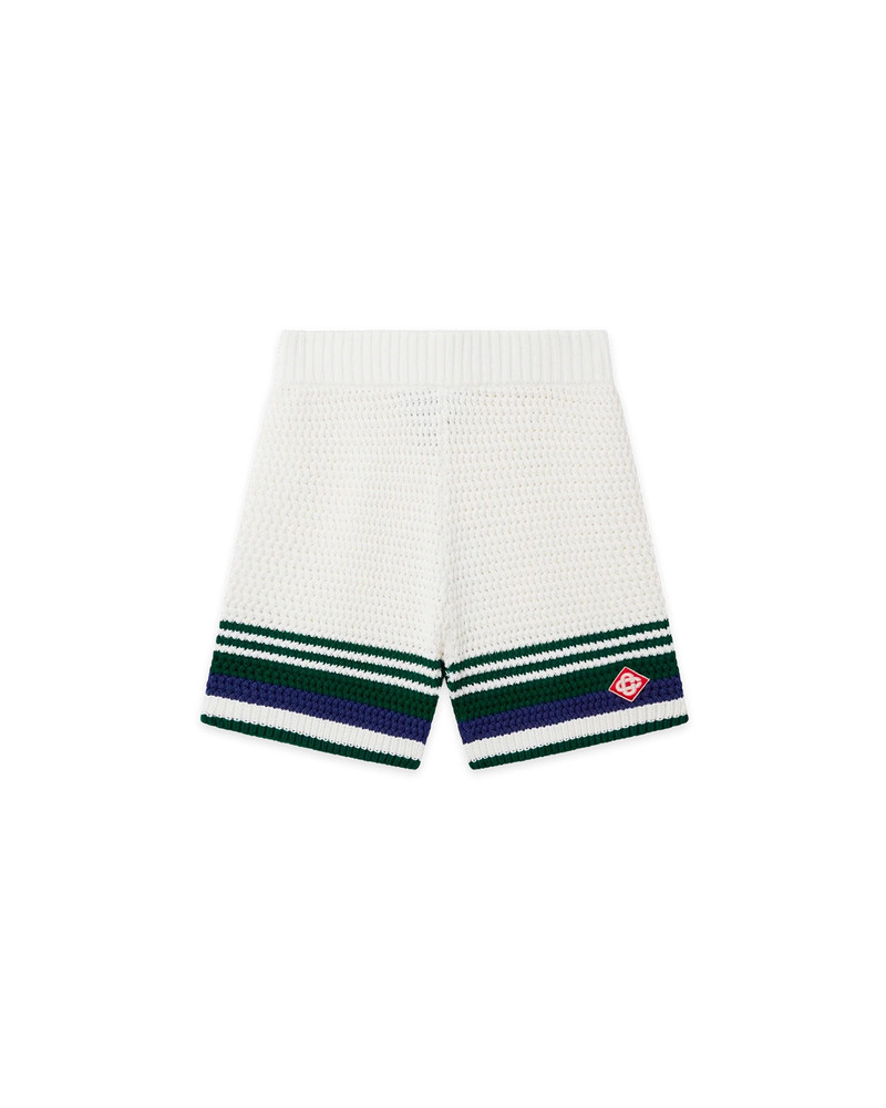 CASABLANCA Crochet Tennis Shorts | Casablanca Paris outlook