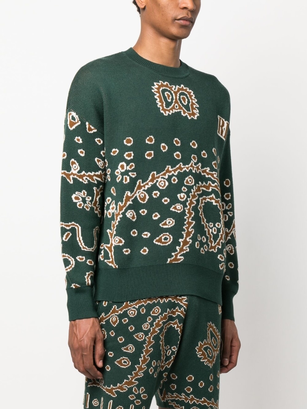 intarsia-knit jumper - 3
