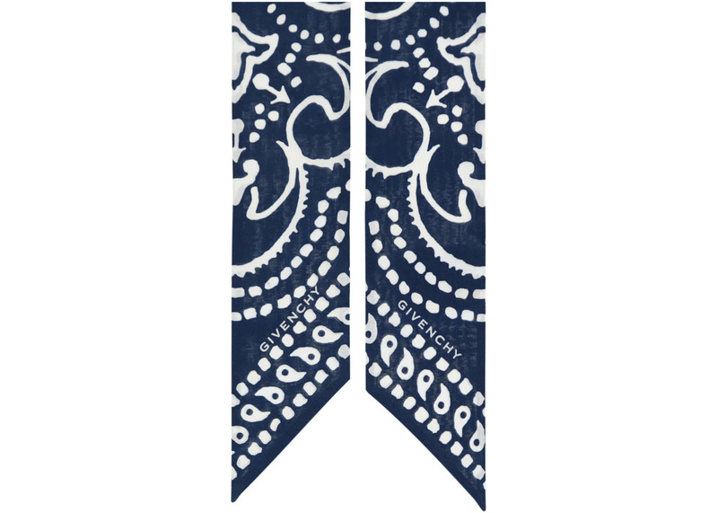 Givenchy Givenchy Bandana Print Bandeau Navy White outlook
