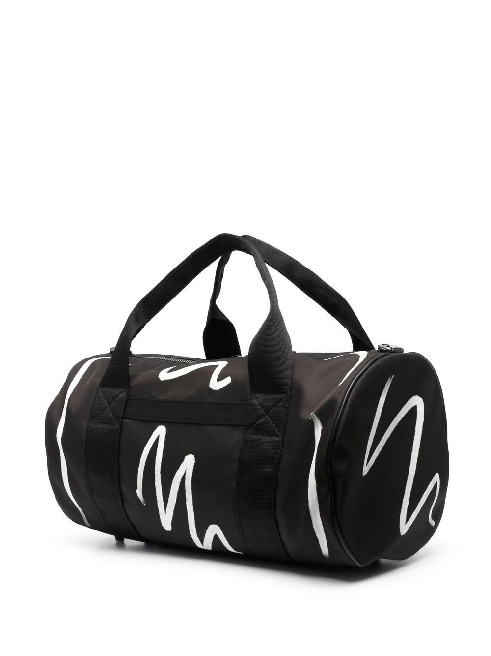 painterly-print duffle bag - 2