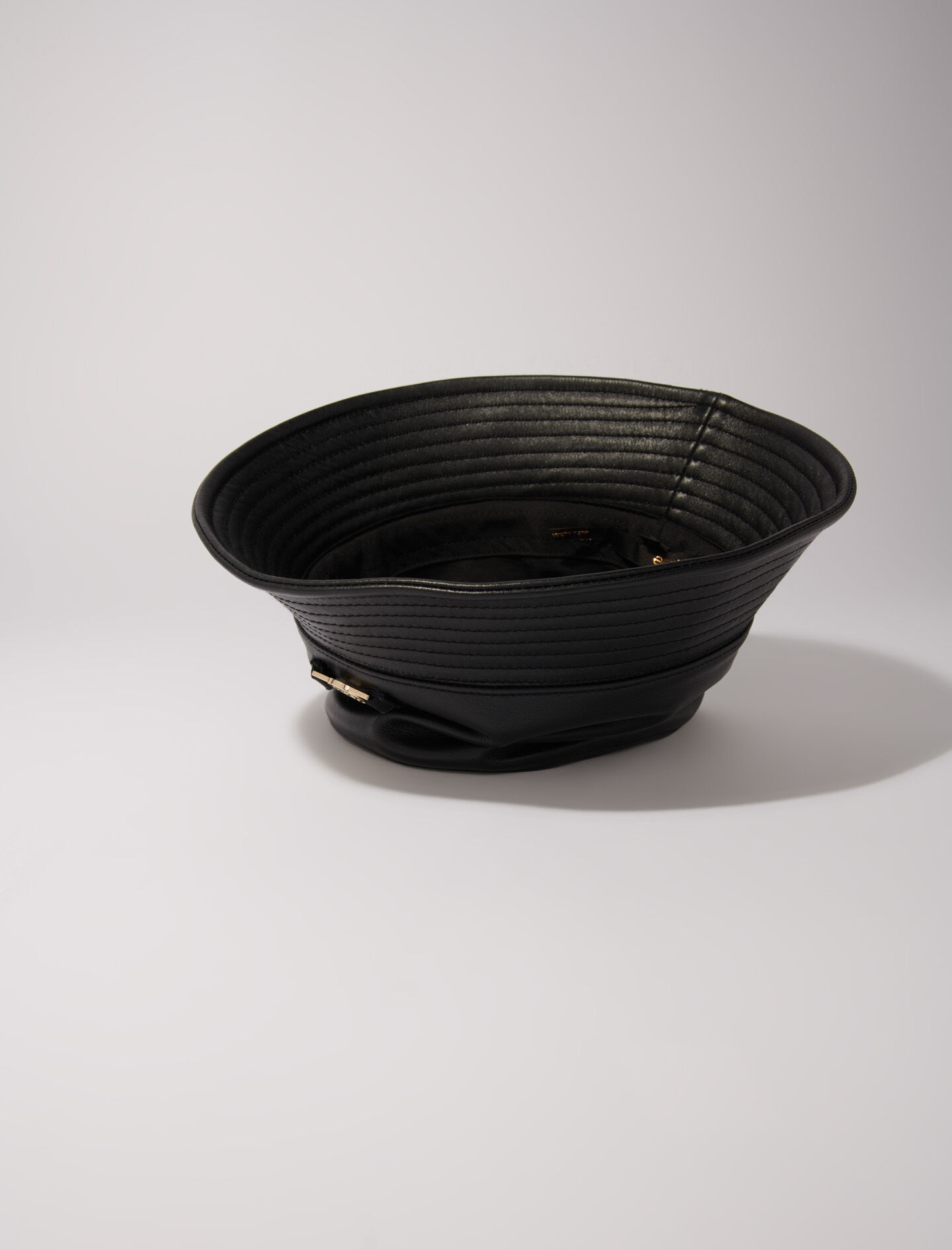 Leather bucket hat - 4
