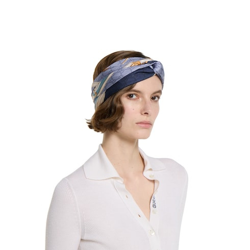 Printed silk carré - 4