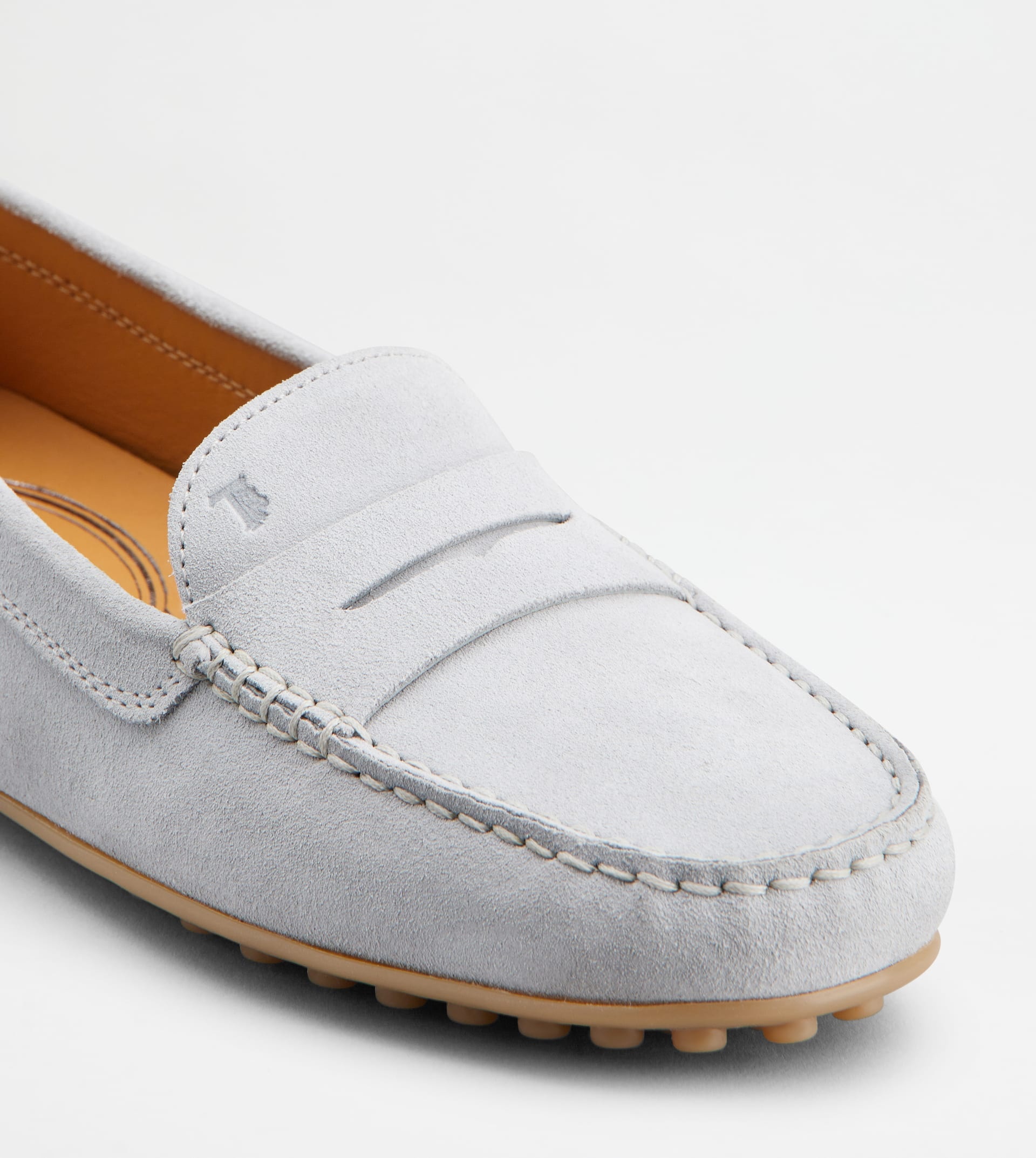 CITY GOMMINO DRIVING SHOES IN SUEDE - GREY - 7