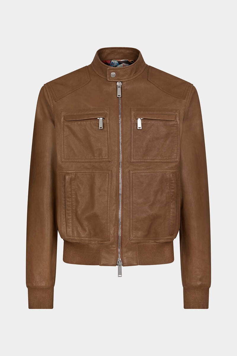 LEATHER SPORTJACKET - 1