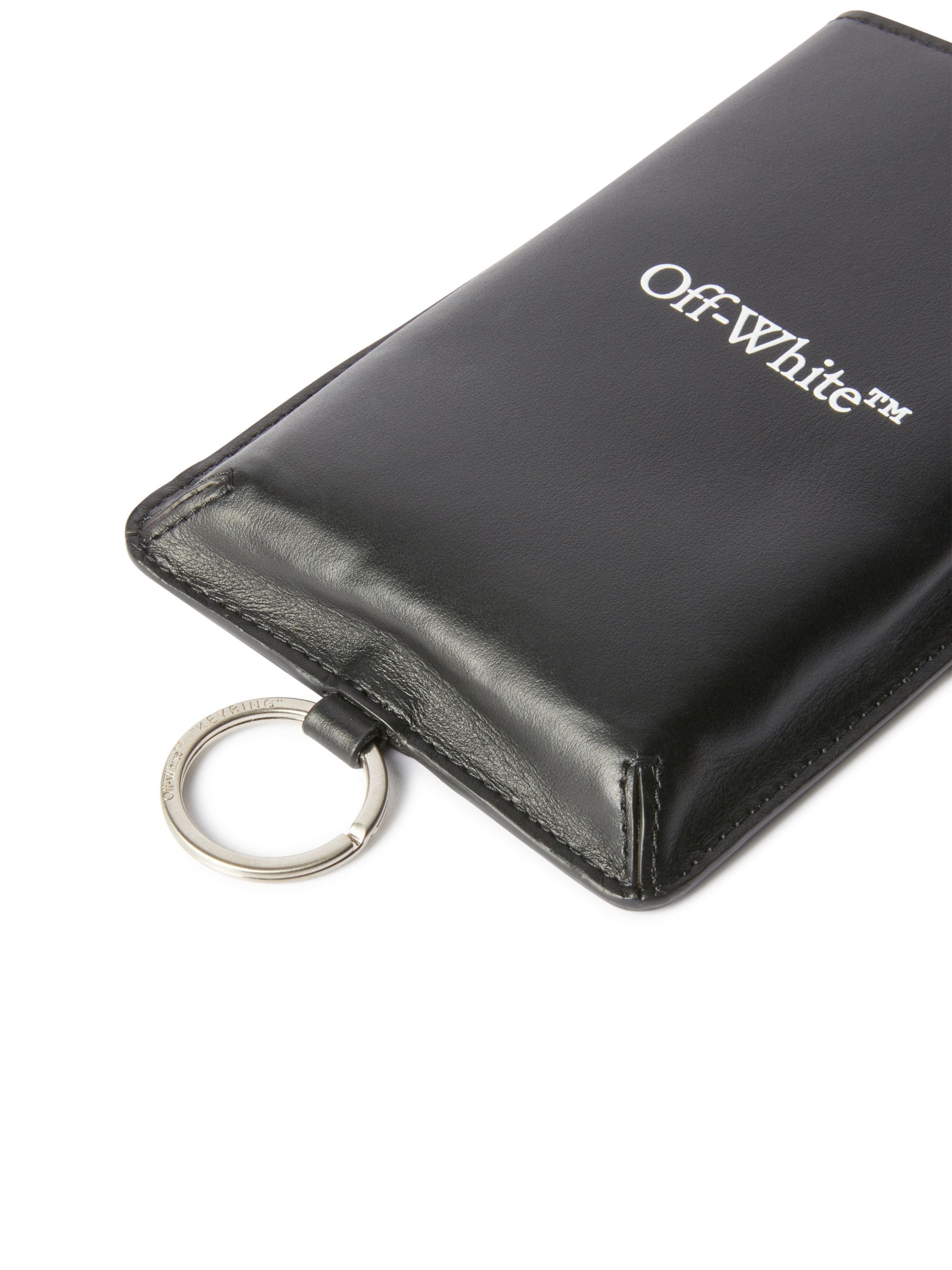 Black Bookish Neck Phone Cardholder - 3