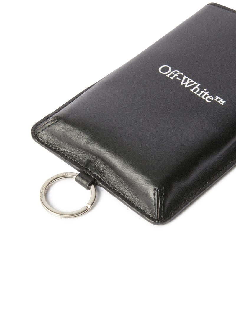 Black Bookish Neck Phone Cardholder 3