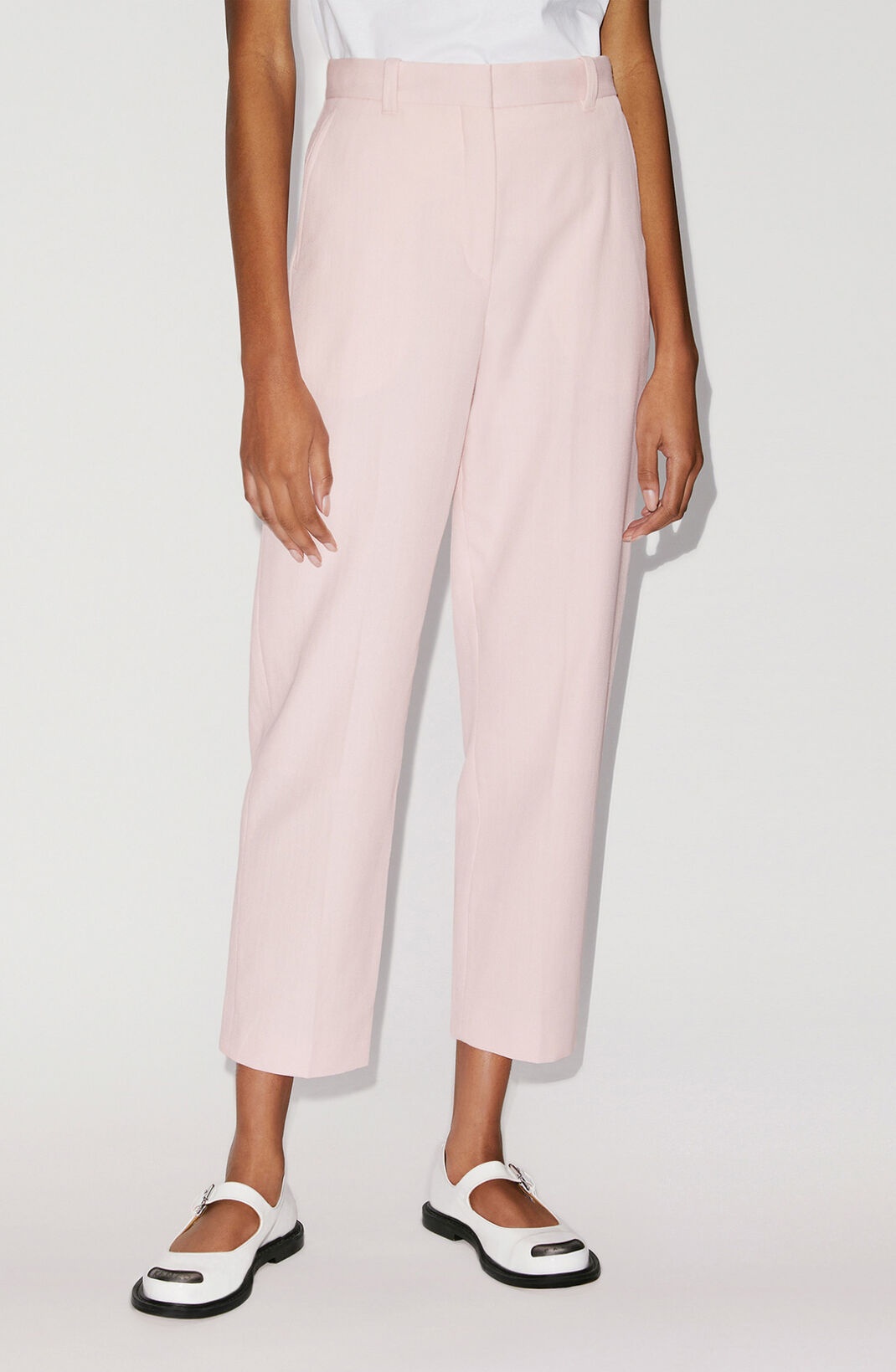Cropped tailored trousers - 4