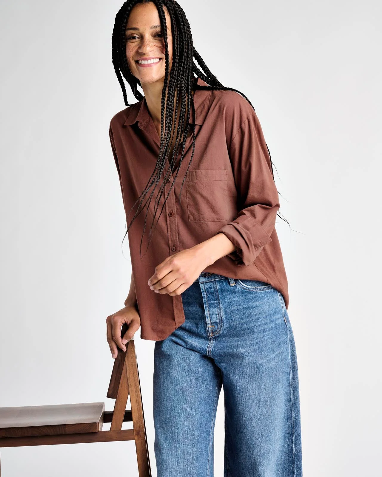 Reese Button Down Shirt - 1