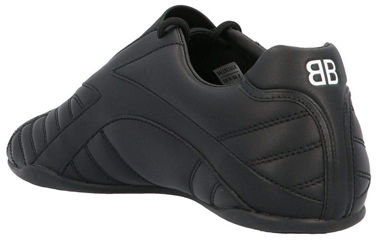 Balenciaga Zen Sneakers 'Black Leather' 617540W2CG11002 - 4