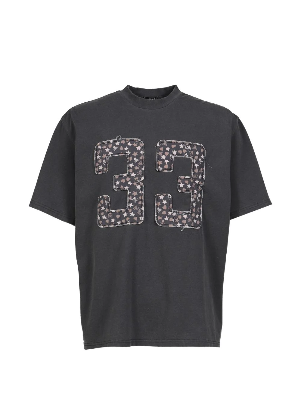 x SWJP appliqué T-shirt - 1