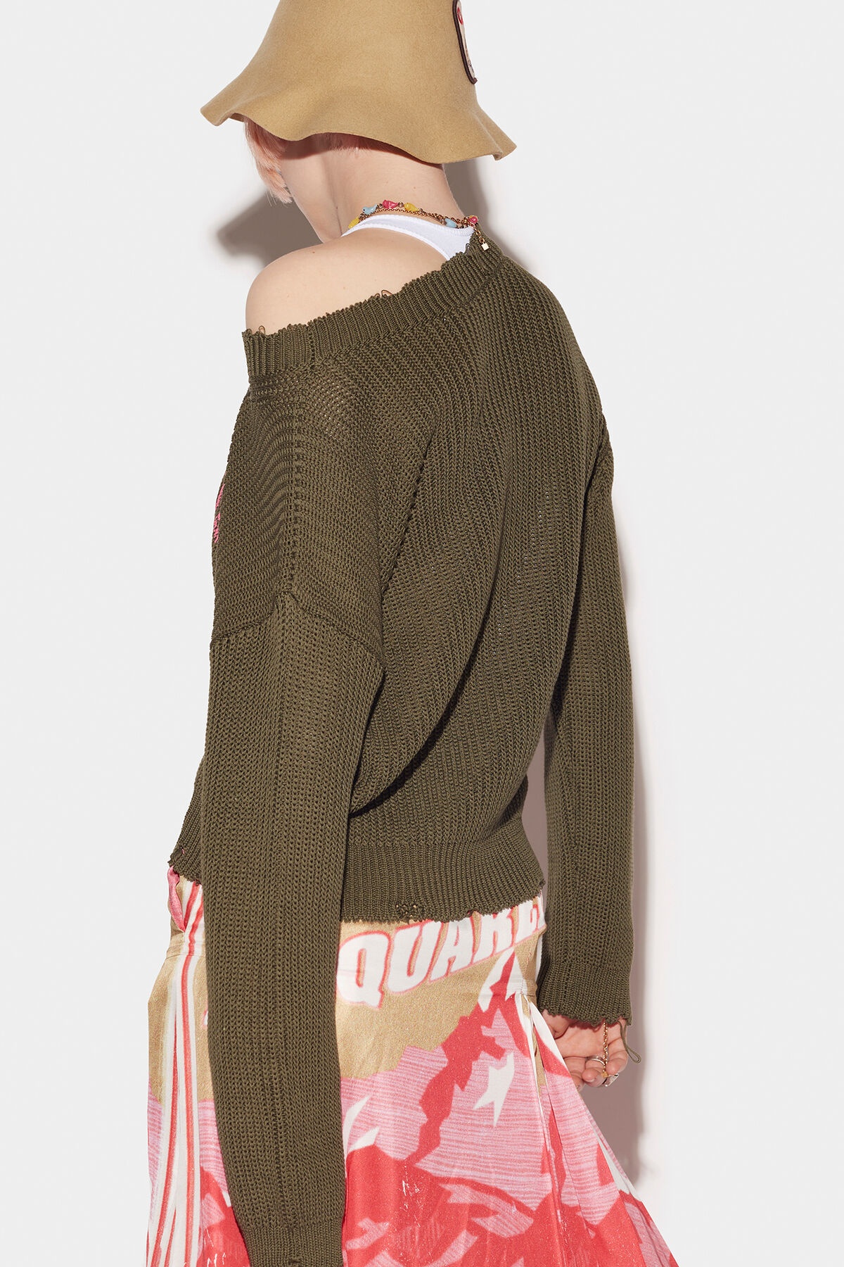 DISTRESSED PULLOVER - 2