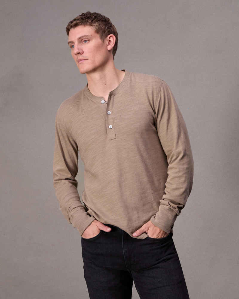 Classic Flame Henley 2