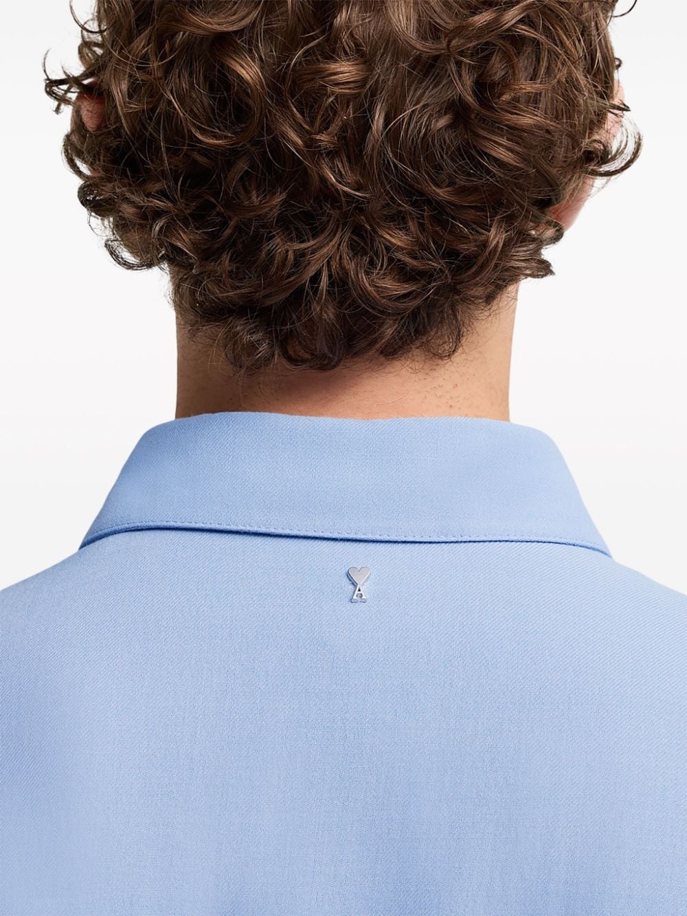 virgin wool-blend shirt - 6