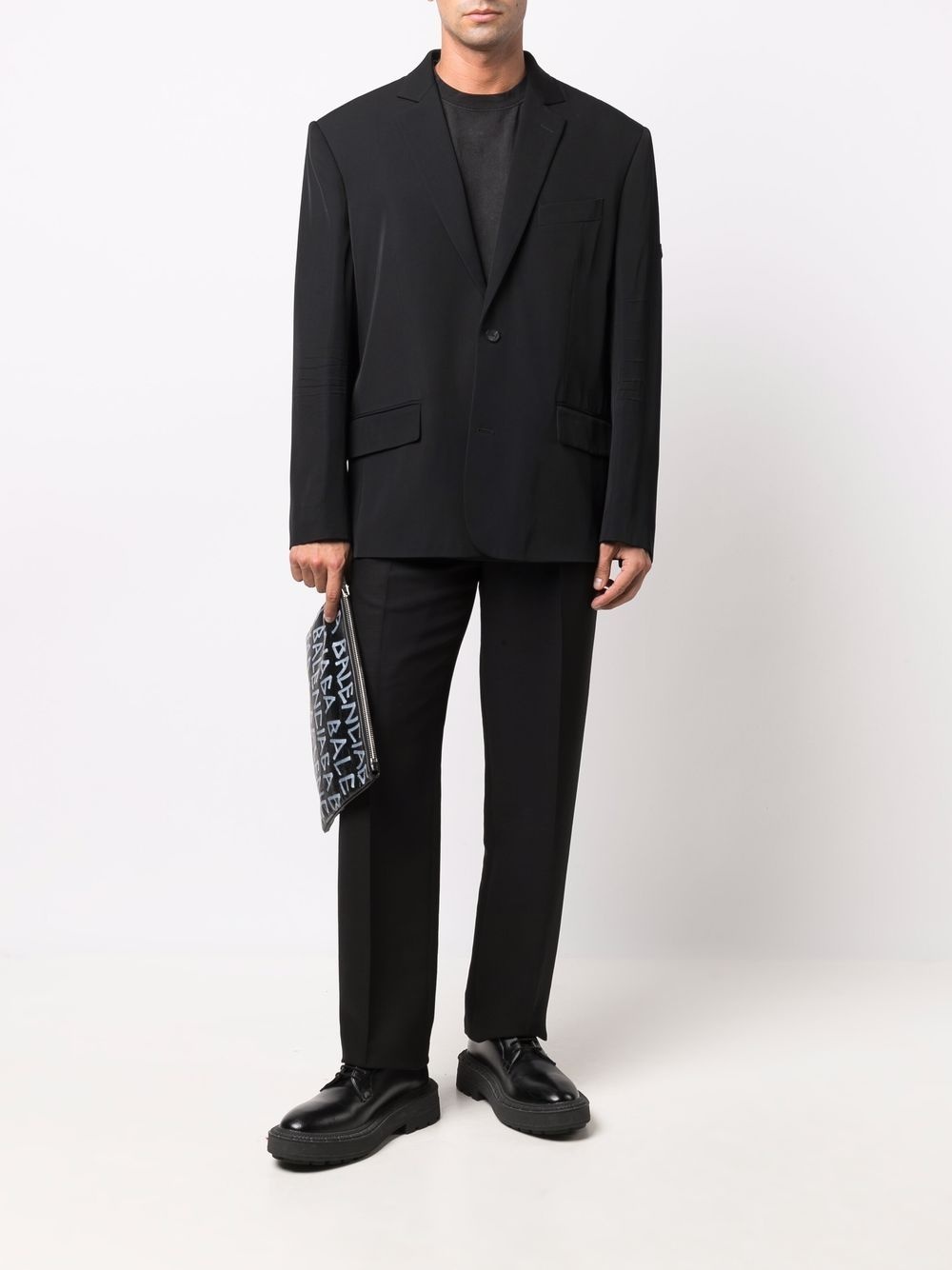 BALENCIAGA washed button-front jacket | REVERSIBLE