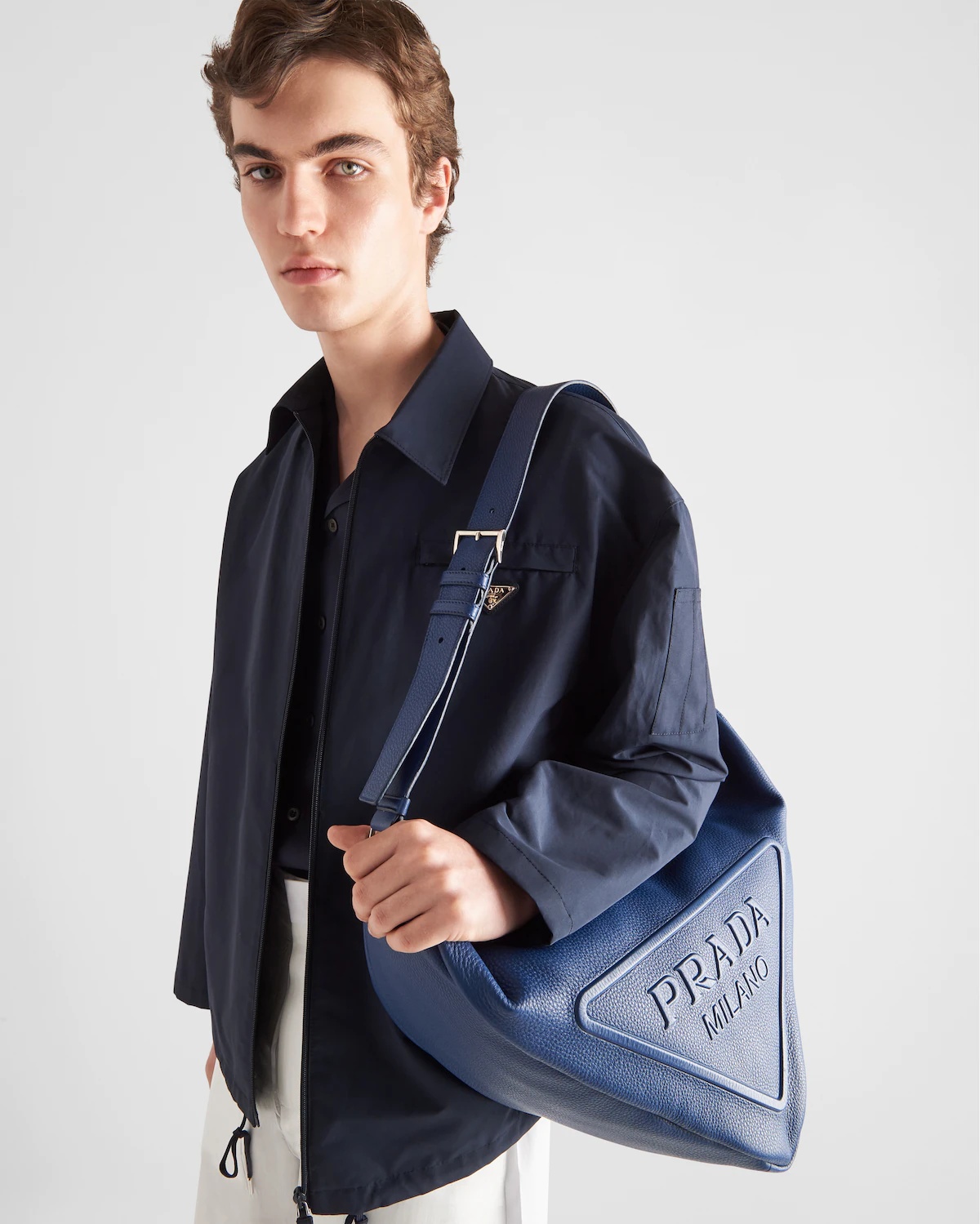 Leather Prada Triangle bag - 2