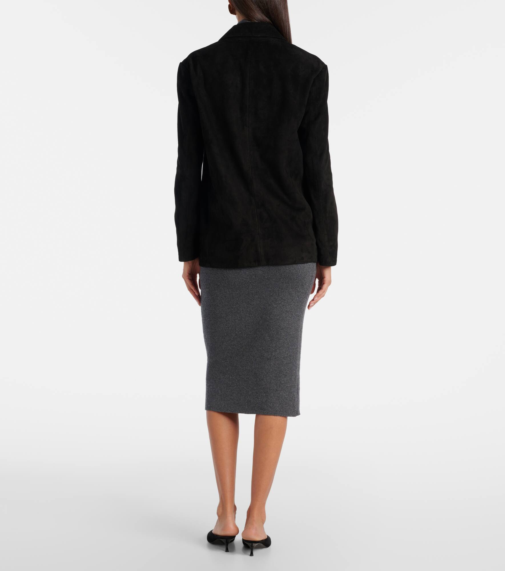 Opus suede blazer - 3