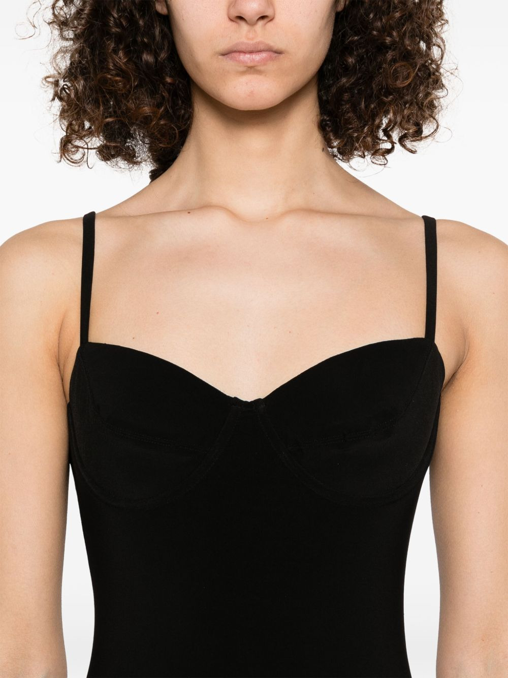 underwire-cup fishtail gown - 5