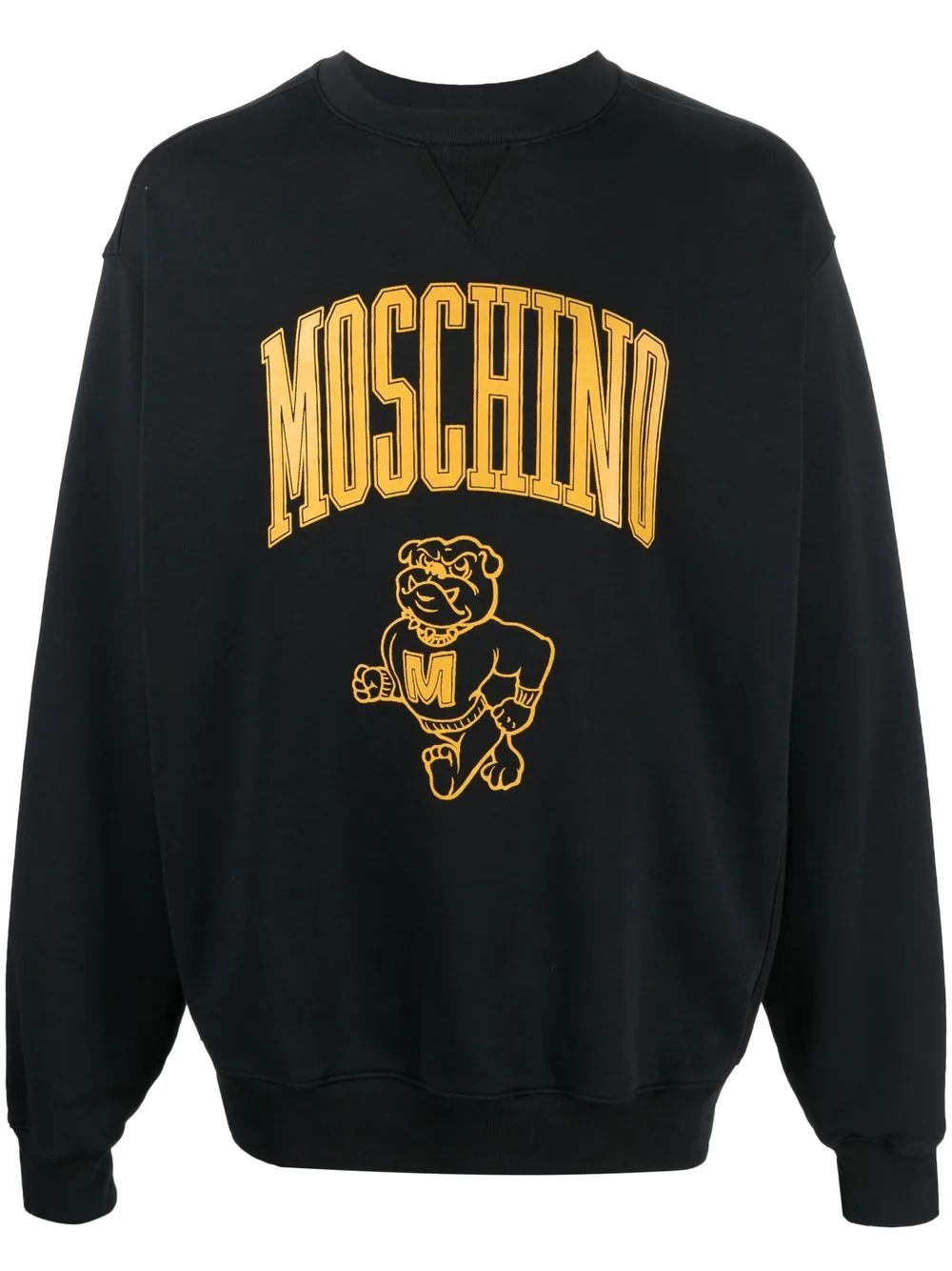 logo crew-neck sweatshirt - 1