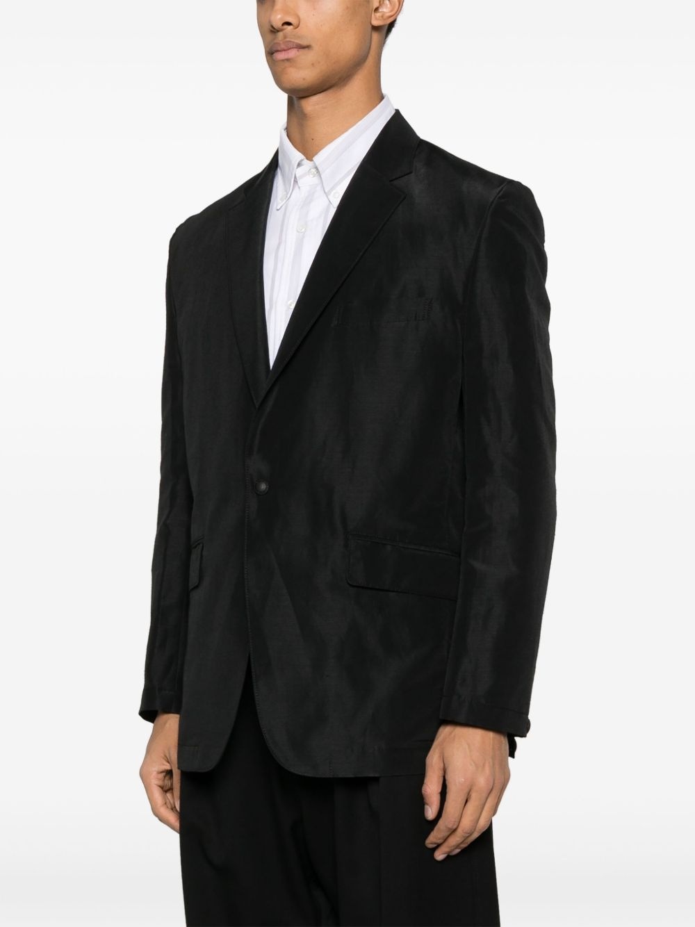 shantung blazer - 3