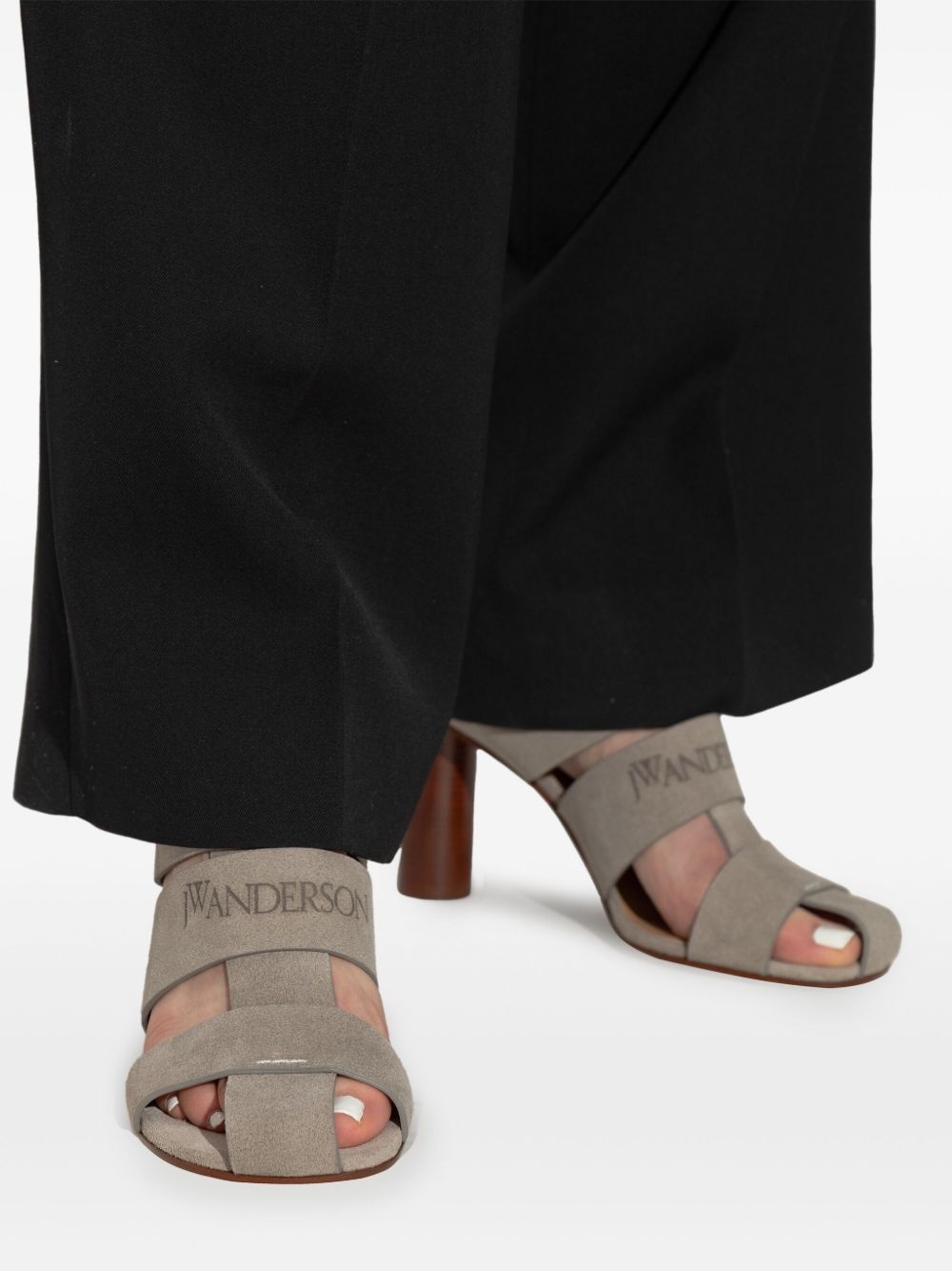 95mm suede fisherman sandals - 6
