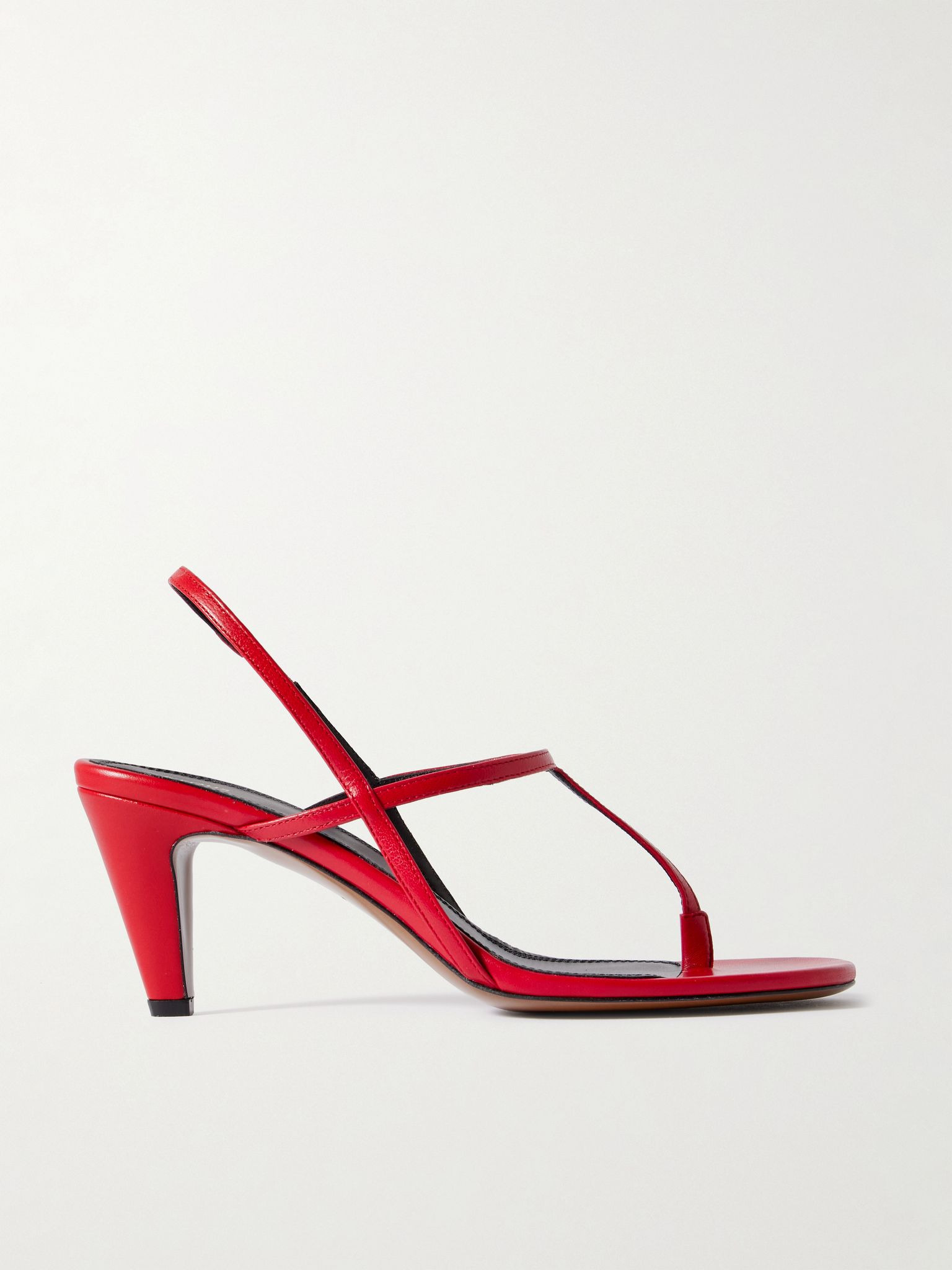 Arneb leather slingback sandals Red - 1