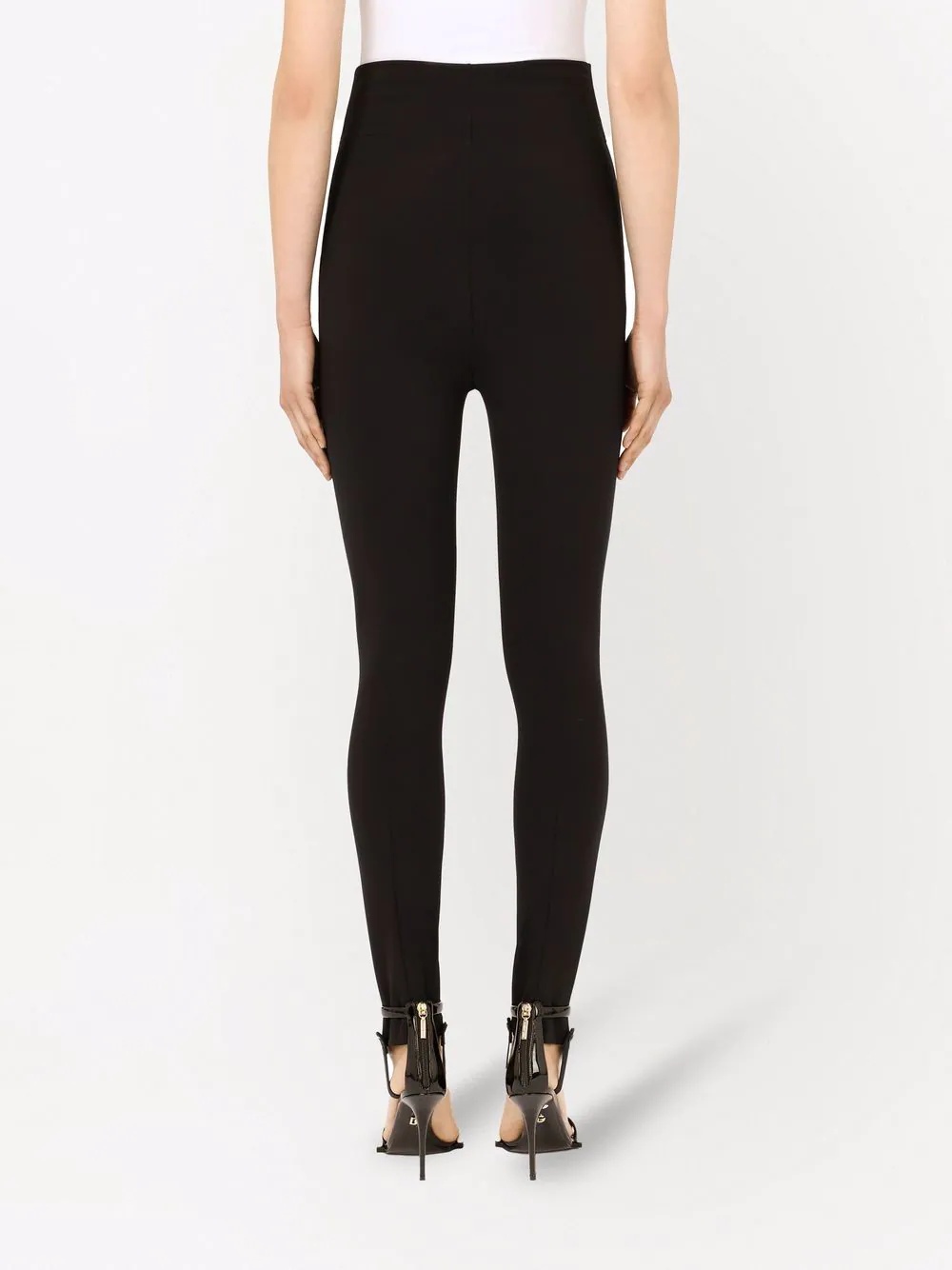 high-waisted stirrup leggings - 4