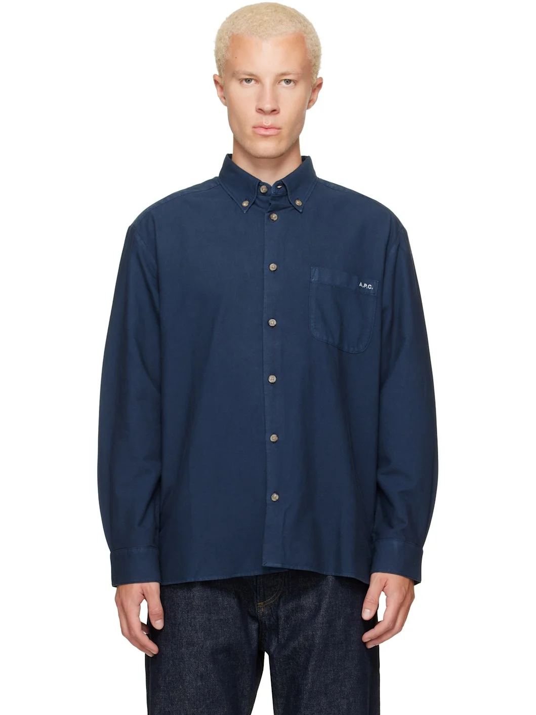 Blue Mateo Logo Shirt - 1