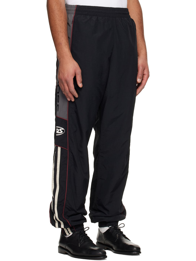 Black & Gray Hockey Track Pants 2