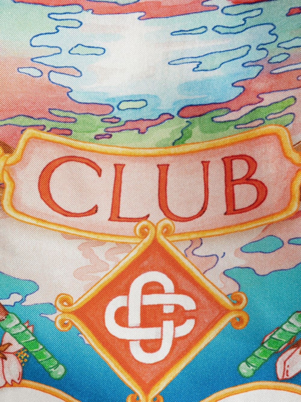 Tennis Club silk shirt - 5