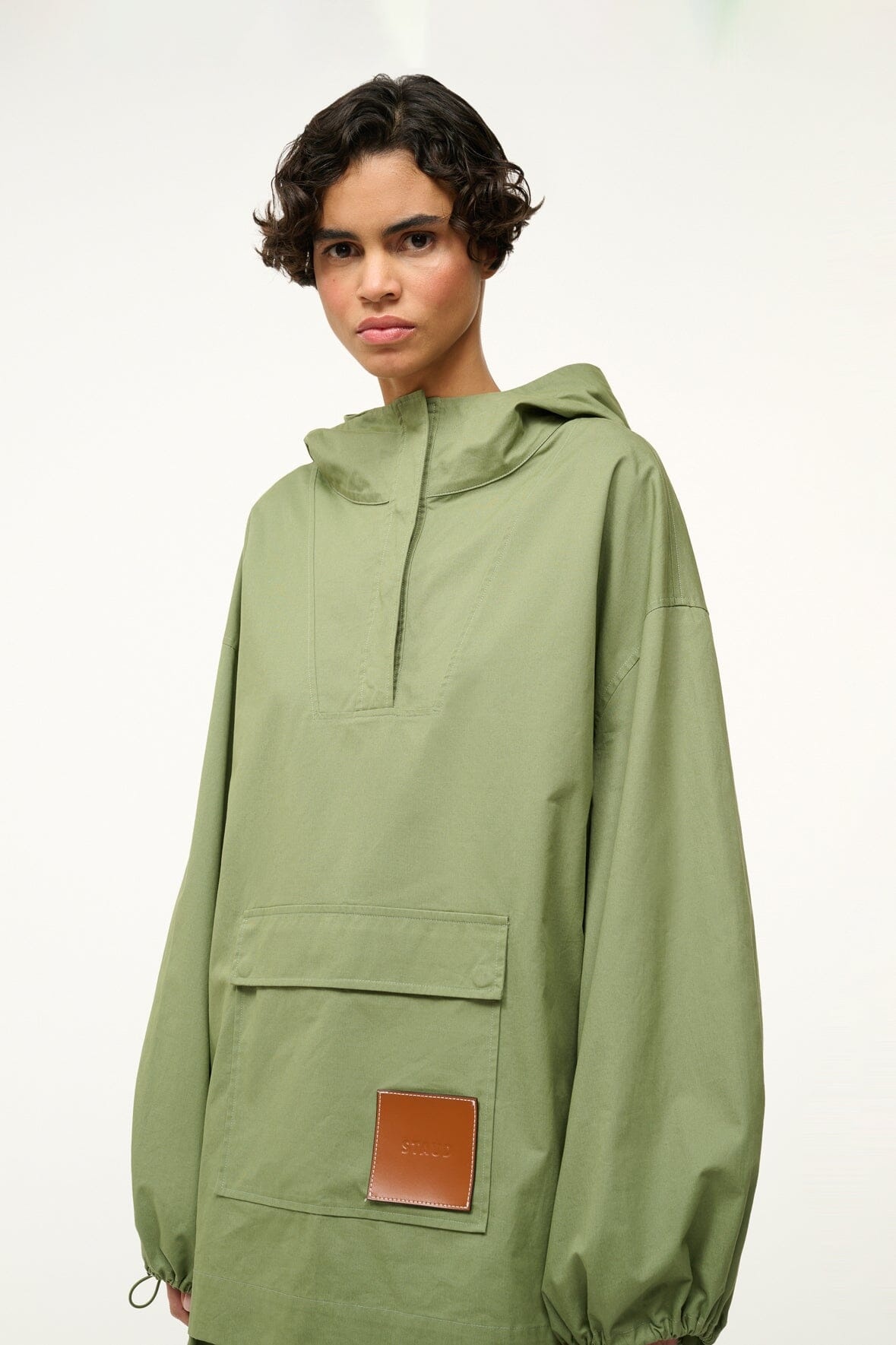STAUD DECK ANORAK MOSS - 5