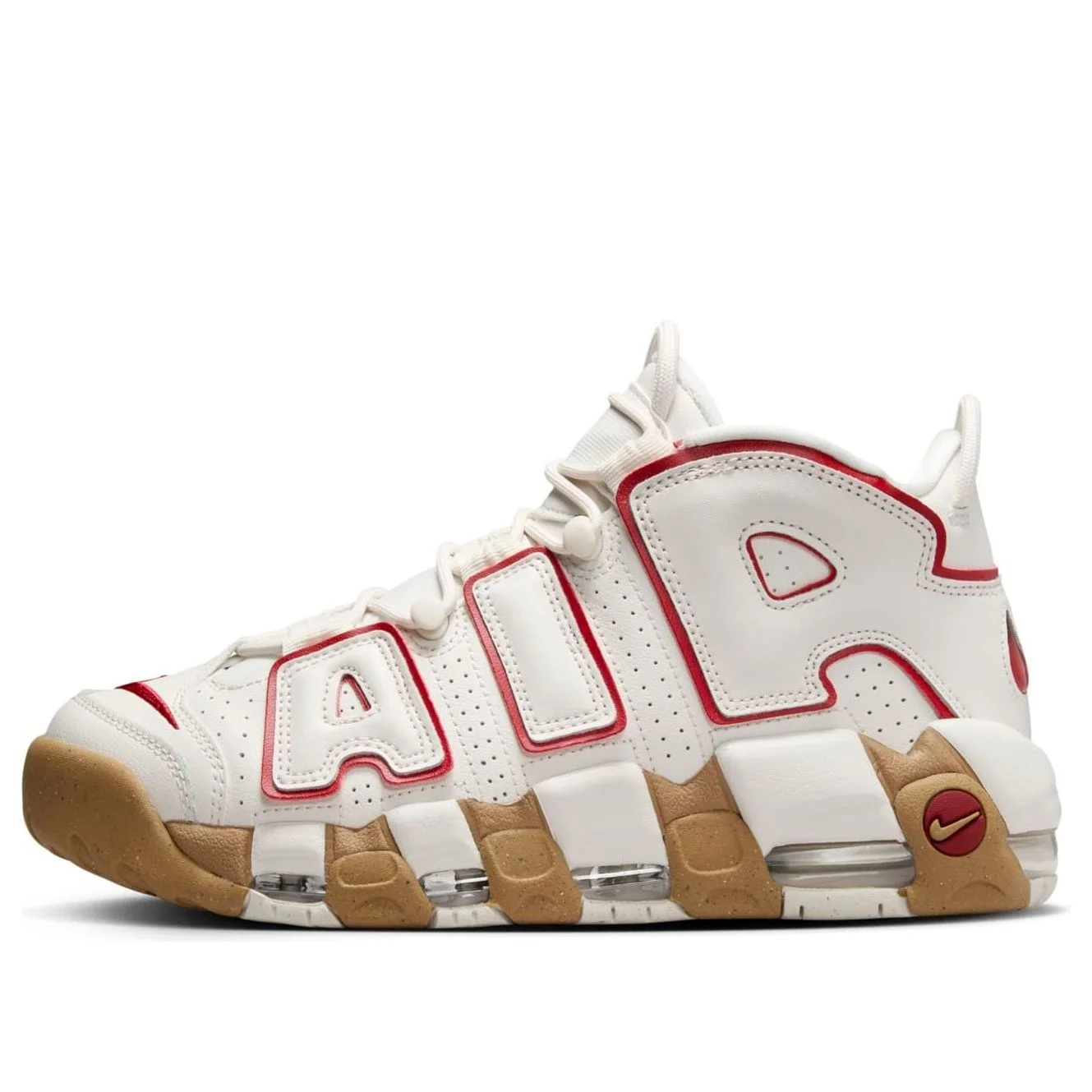(WMNS) Nike Air More Uptempo 'Phantom Gym Red Gum' DV1137-002 - 1