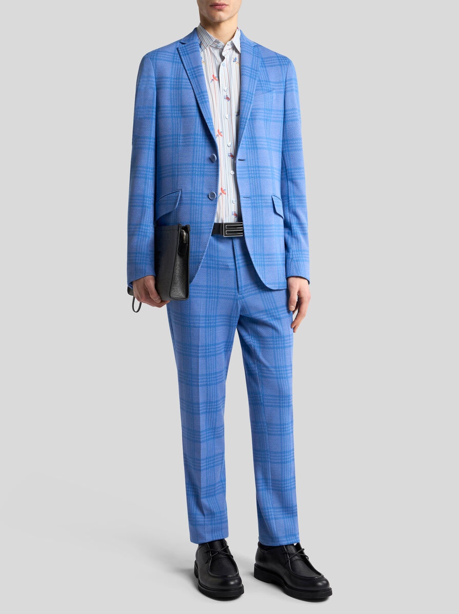 ARCHIVE TIE COTTON JACQUARD SHIRT - 4