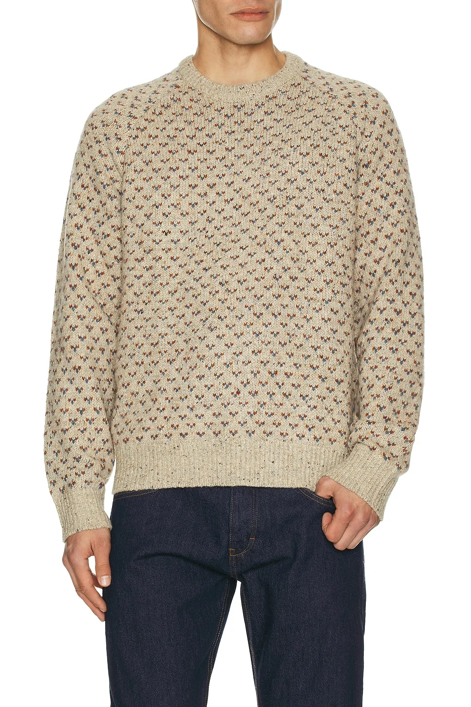 Donegal Crew Neck Sweater - 1