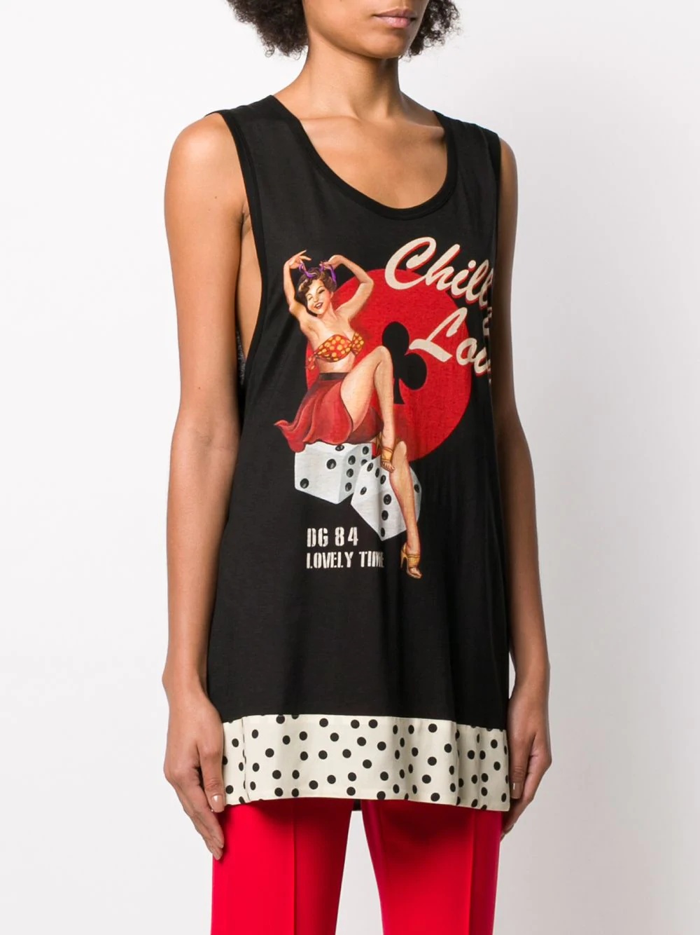 Chill and Love oversized top - 3