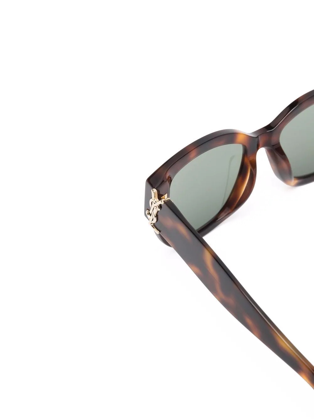 tortoiseshell-effect tinted sunglasses - 3