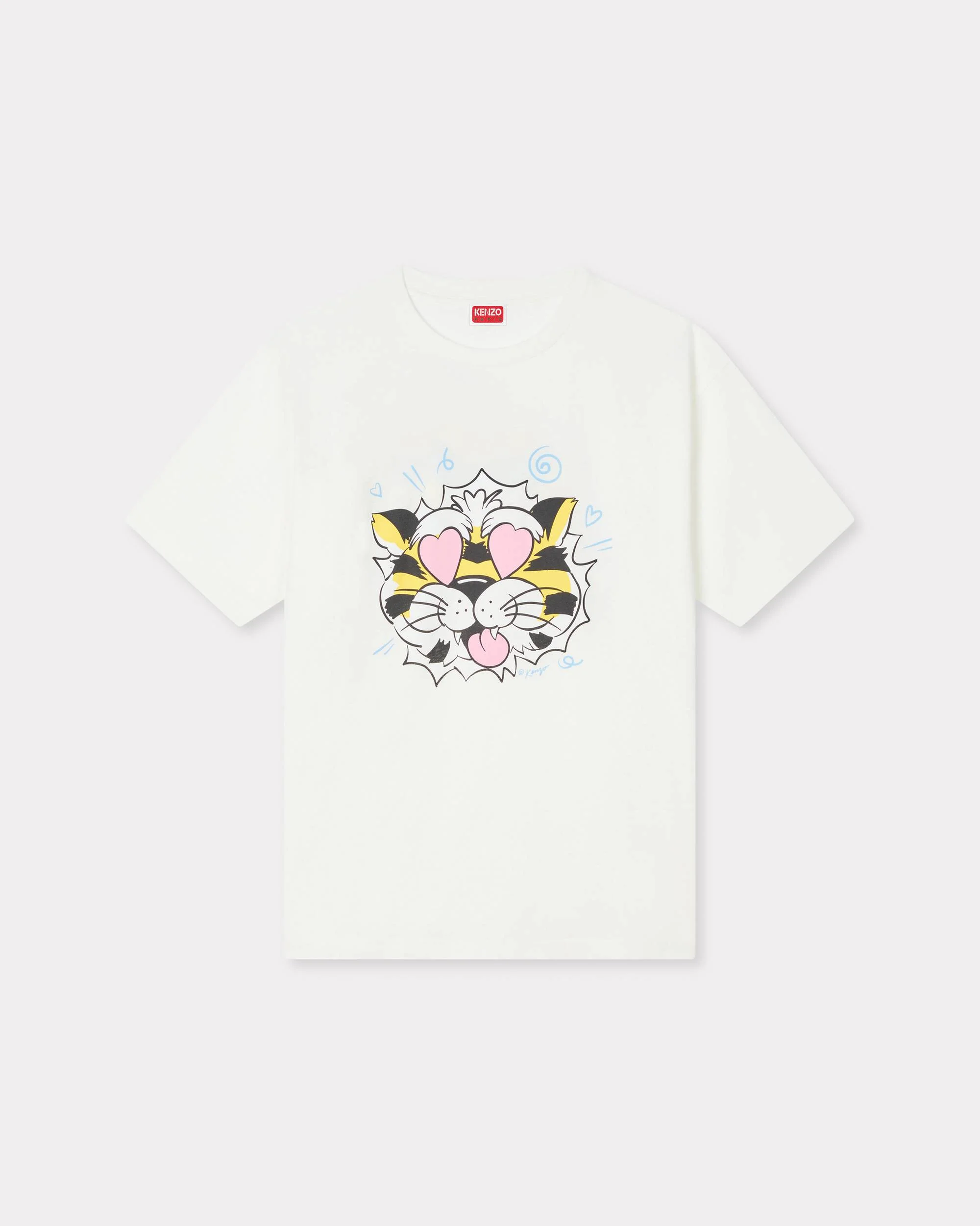 'KENZO Wild Tiger' oversized T-shirt in cotton - 1