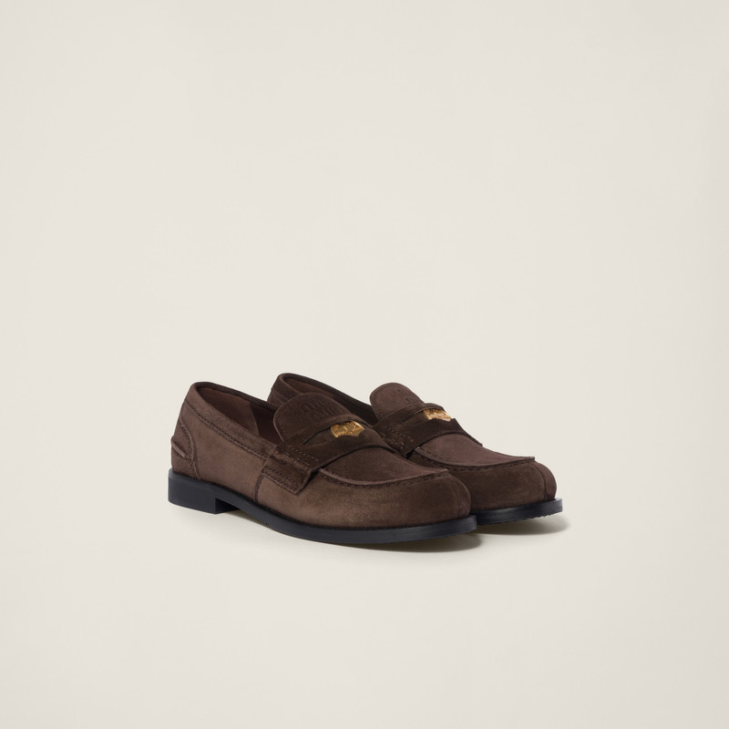 Suede loafers 1